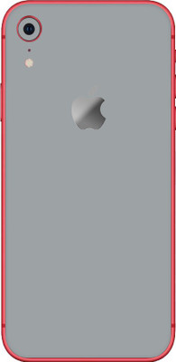 Vcare GadGets Apple iPhone XR Mobile Skin(Silver)