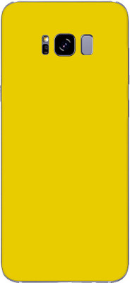 Vcare GadGets Samsung Galaxy S8 Mobile Skin(Yellow)