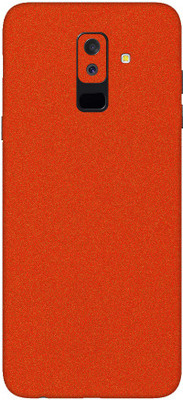 Vcare GadGets Samsung Galaxy A6 Plus Mobile Skin(Orange)