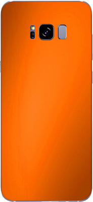 Vcare GadGets Samsung Galaxy S8 Mobile Skin(Orange)