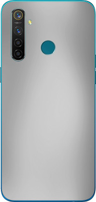 Vcare GadGets Realme 5 Pro Mobile Skin(Silver)