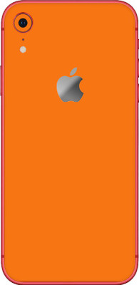 Vcare GadGets Apple iPhone XR Mobile Skin(Orange)
