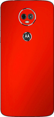 Vcare GadGets Motorola Moto E5 Plus Mobile Skin(Red)
