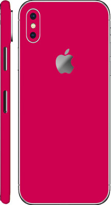 Vcare GadGets Apple iPhone XS Max Mobile Skin(Pink)