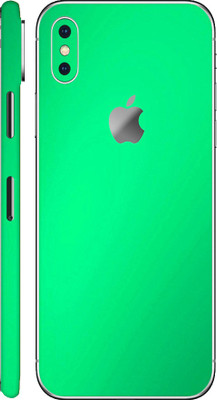 Vcare GadGets Apple iPhone XS Max Mobile Skin(Green)