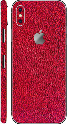 Vcare GadGets Apple iPhone X/Xs 10/10s Mobile Skin(Red)