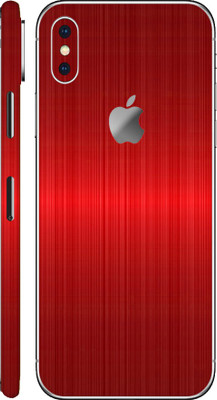 Vcare GadGets Apple iPhone XS Max Mobile Skin(Red)