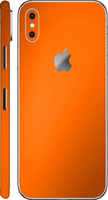 Vcare GadGets Apple iPhone XS Max Mobile Skin(Orange)