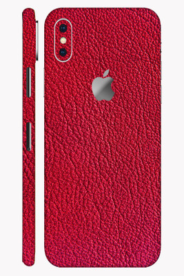 Vcare GadGets Apple iPhone X/Xs 10/10s Mobile Skin(Red)