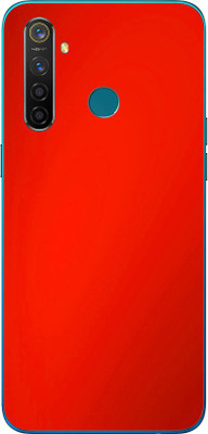 Vcare GadGets Realme 5 Pro Mobile Skin(Red)