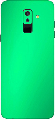 Vcare GadGets Samsung Galaxy A6 Plus Mobile Skin(Green)