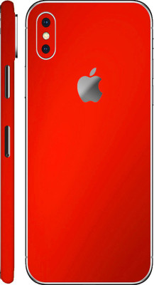 Vcare GadGets Apple iPhone XS Max Mobile Skin(Red)