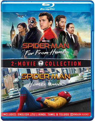 2 Movies Collection: Spider-Man: Far From Home + Spider-Man: Homecoming (2-Disc)(Blu-ray English)
