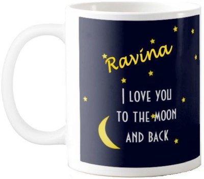 Exocticaa Ravina Love Romantic Quotes 75 Ceramic Coffee Mug(325 ml)