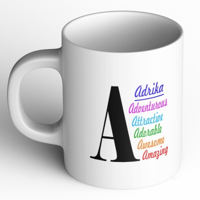 Abaronee Adrika c001 in name Ceramic Coffee Mug(350 ml)