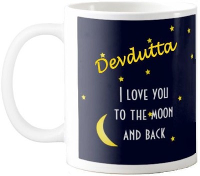 Exocticaa Devdutta Love Romantic Quotes 75 Ceramic Coffee Mug(325 ml)