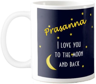 Exocticaa Prasanna Love Romantic Quotes 75 Ceramic Coffee Mug(325 ml)