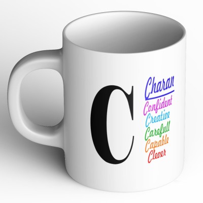 Abaronee Charan c001 in name Ceramic Coffee Mug(350 ml)