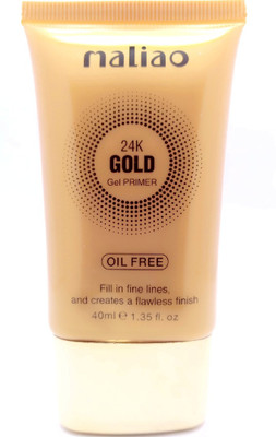 maliao 24K GOLD OIL FREE GEL WOW PRIMER Primer  - 40 ml(WHITE)
