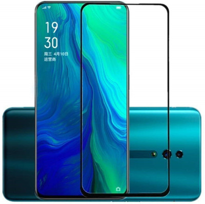 LIKEDESIGN Edge To Edge Tempered Glass for OPPO Reno 2z, Oppo Reno2 F(Pack of 1)