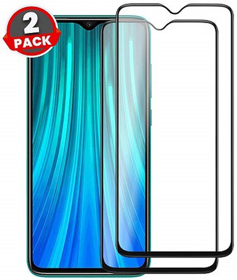 Bodoma Edge To Edge Tempered Glass for Xiaomi Redmi Note8pro(Pack of 2)