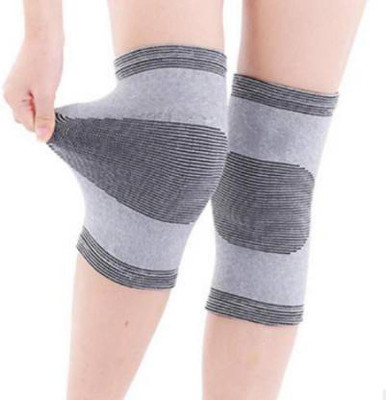 keycraze (1 pair) Of Breathable knee Support knee Protector Knee Support(Grey)