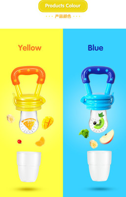 FABLITTLE PREMIUM FRUIT FEEDER combo 01 Teether(Multicolor, Blue)