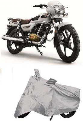 DgTrendz Two Wheeler Cover for TVS(Silver)