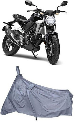 DgTrendz Two Wheeler Cover for Honda(CBR 250R, Silver)