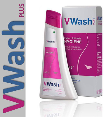vwash Plus Intimate Hygiene Wash PACK OF 1*200ml Intimate Wash(200 ml, Pack of 1)