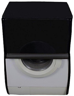 KingMatters Front Loading Washing Machine  Cover(Width: 61 cm, Black)