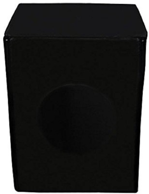 JM Homefurnishings Front Loading Washing Machine  Cover(Width: 61 cm, Black, Plain)