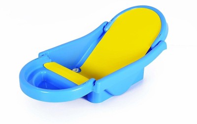 Maanit Plastic Baby Bather Baby Bath Seat(Blue)