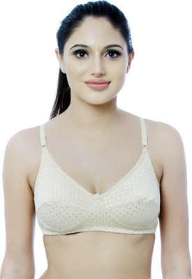 Nutex Sangini Women Full Coverage Non Padded Bra(Beige)