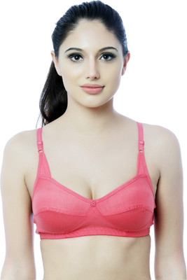 Nutex Sangini Women Full Coverage Non Padded Bra(Orange)