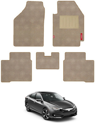 elegant Polypropylene Standard Mat For  Honda Civic(Beige)