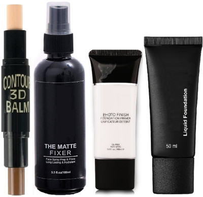CIVAKI REVOLUTIONARY MAKEUP 3D BALM STICK COMBO KIT(4 Items in the set)