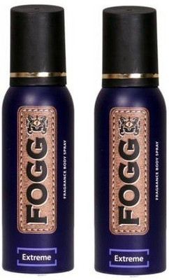 Fogg Extreme Perfume Body Spray  -  For Men  (240 ml, Pack of 2)