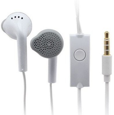 selloria YS Earphone Headsets With Mic For Galaxy J7 i phone Wired Headset(White, In the Ear)