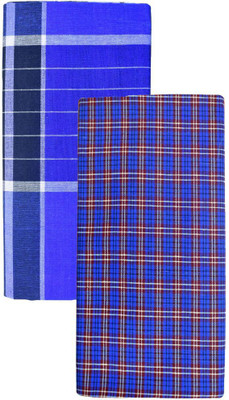 BlueMen Checkered Multicolor Lungi