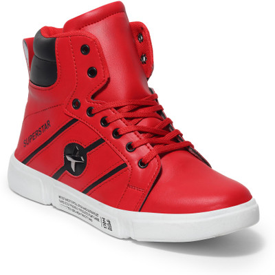 Zixer STAGE FIRE X ©Genuine Dancing Shoes For Men Dancing Shoes For Men(Red, Black)