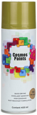 Cosmos Paints Gold Spray Paint 400 ml(Pack of 1)