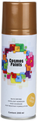Cosmos Paints Gold Spray Paint 200 ml(Pack of 1)