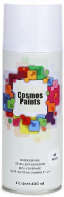 Cosmos Paints Gloss White Spray Paint 400 ml(Pack of 1)