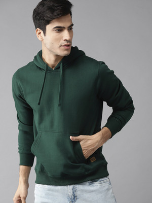 Roadster Full Sleeve Solid Men Sweatshirt