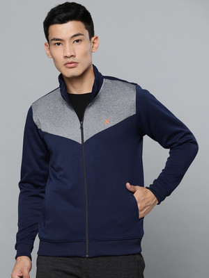 HRX by Hrithik Roshan Full Sleeve Color Block Men Sweatshirt