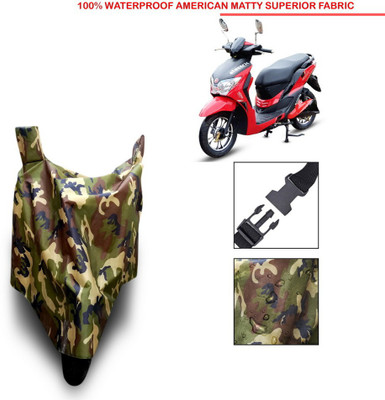 MSR STORE Waterproof Two Wheeler Cover for Hero(Blue)