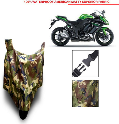MSR STORE Waterproof Two Wheeler Cover for Kawasaki(Ninja 1000, Multicolor)