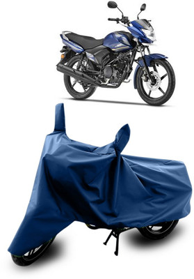 MSR STORE Waterproof Two Wheeler Cover for Yamaha(Saluto, Blue)