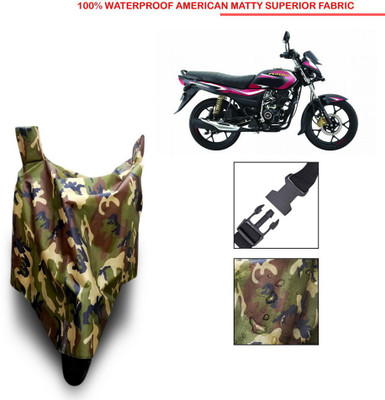 MSR STORE Waterproof Two Wheeler Cover for Bajaj(Blue)